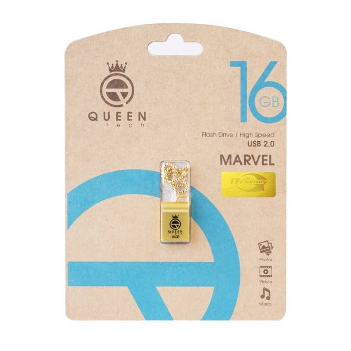 فلش مموری کوئین تک مدل G.MARVEL ظرفیت 16 گیگابایت با رابط USB 2.0