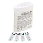 نوار تست قند خون آرکری مدل Glucocard-01 Sensor بسته 50 عددی